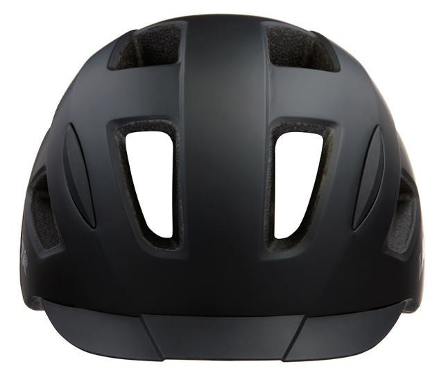 fietshelm Lizard polycarbonaat zwart maat 55-59 cm