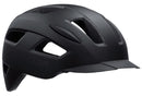 fietshelm Lizard polycarbonaat zwart maat 58-61 cm
