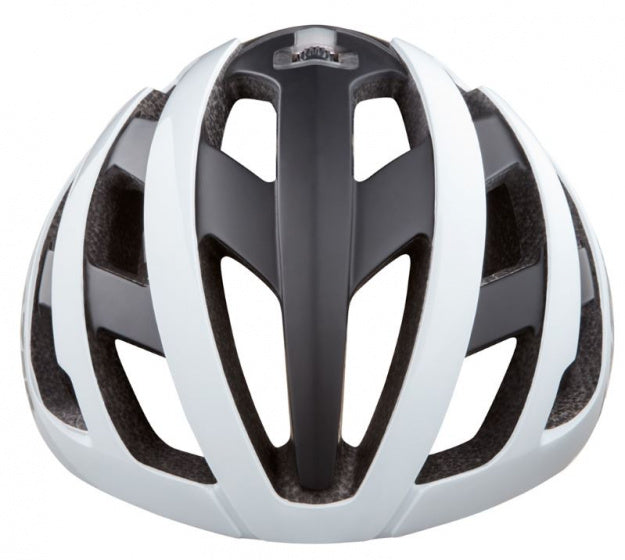 fietshelm Road Genesis Mips wit/zwart maat 52-56 cm