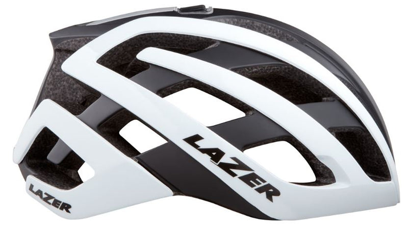 fietshelm Road Genesis Mips wit/zwart maat 52-56 cm