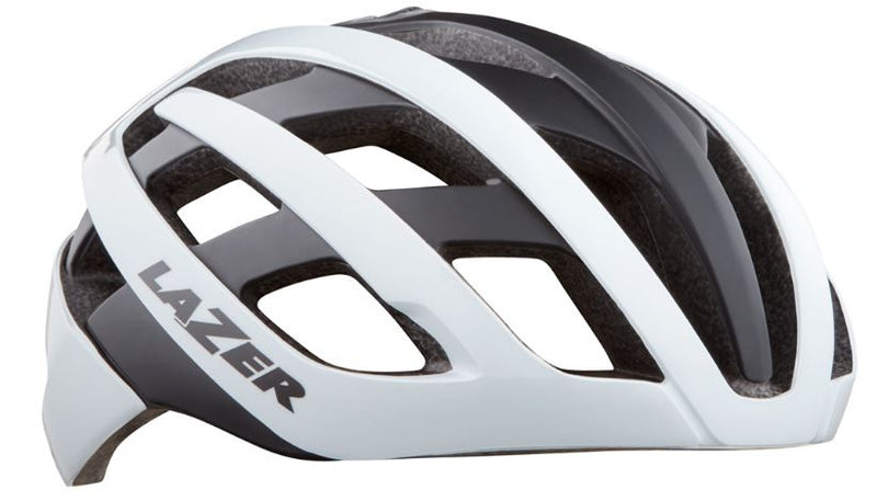 fietshelm Road Genesis Mips wit/zwart maat 52-56 cm