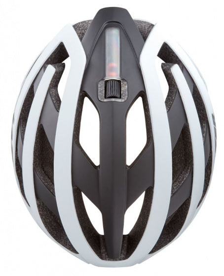 fietshelm Road Genesis Mips wit/zwart maat 52-56 cm