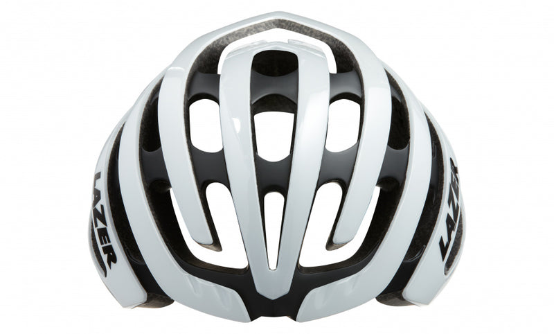 racefiets helm Z1 EPS-schuim wit 4-delig maat 58-61 cm