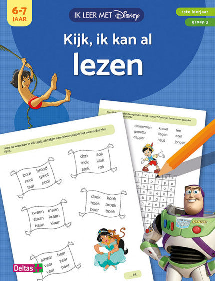 Ik leer met Disney - Kijk, ik kan al lezen (6-7 j.)