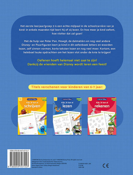 Ik leer met Disney - Kijk, ik kan al lezen (6-7 j.)