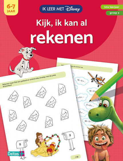Ik leer met Disney - Kijk, ik kan al rekenen (6-7 j.)