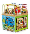Small Foot - Houten Activiteitenkubus en Motoriekspiraal Expeditie