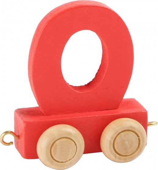 Gekleurde letter trein P
