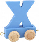 Gekleurde Lettertrein X