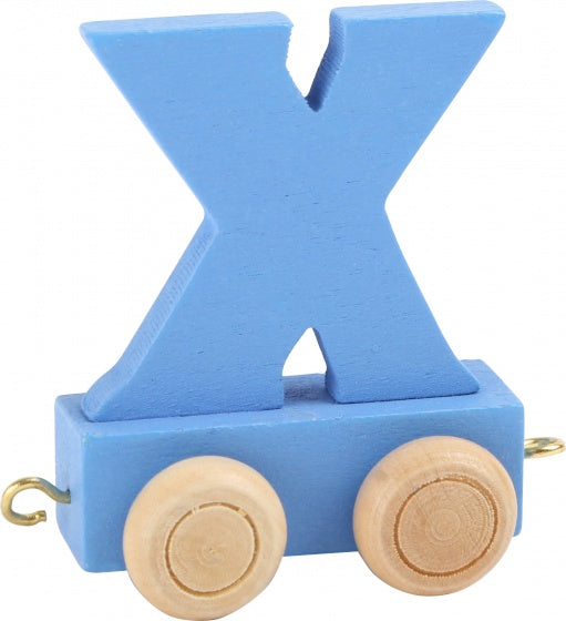 Gekleurde Lettertrein X