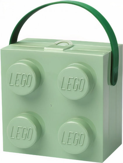 lunchbox Brick 4 junior 17 x 17 x 12 cm groen