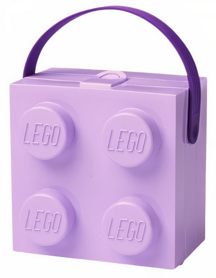 lunchbox Brick 4 junior 17 x 17 x 12 cm paars