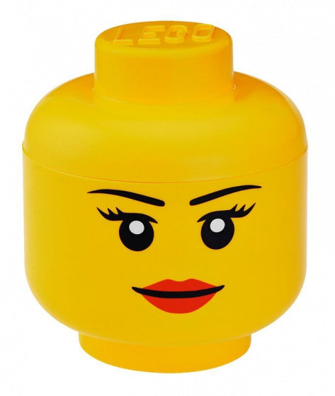 Opbergbox LEGO - head girl small - LEGO License