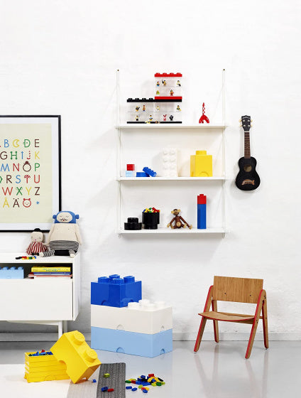 Opbergbox LEGO - brick 4 zwart - LEGO License