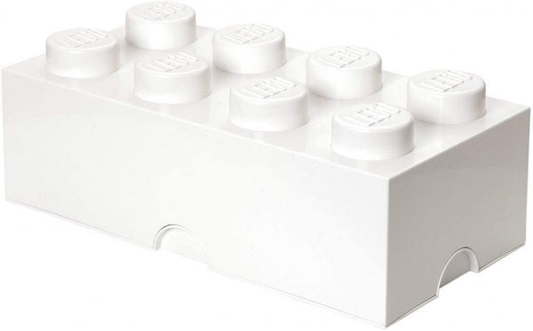 Opbergbox LEGO - brick 8 wit - LEGO License