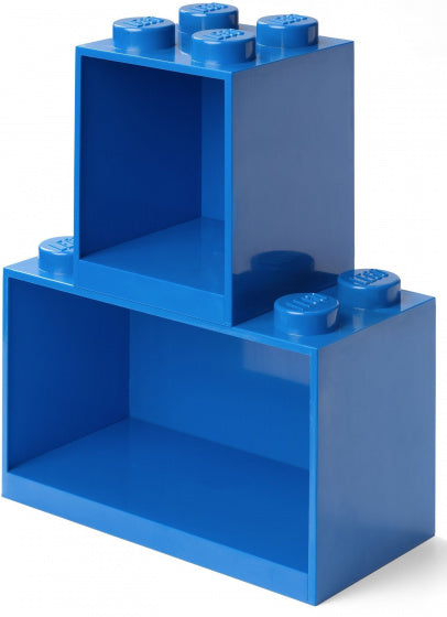 steen schappenset 31,8 x 21,1 cm blauw 2-delig