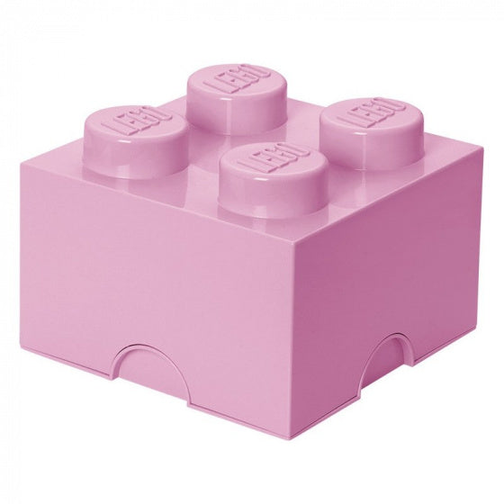 opbergdoos Brick 6 liter roze