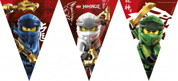 Papieren Vlaggenlijn FSC Lego Ninjago, 3mtr.