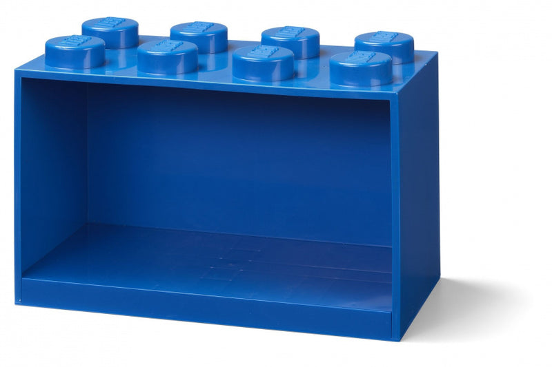 wandschap 8 noppen 32 x 16 x 21 cm polypropyleen blauw