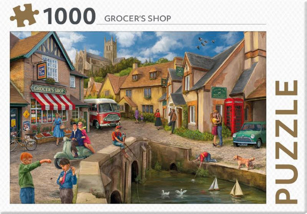 Rebo puzzel 1.000 st.Grocers shop 908162