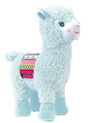 knuffellama Lama Medio junior 20 cm pluche wit