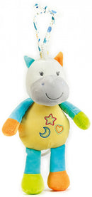 rammelaar paard Carillon junior 28 cm pluche geel