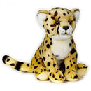 knuffeldier cheeta junior 25 cm pluche geel/wit/zwart