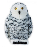 knuffeldier sneeuwuil junior 27 cm pluche wit/zwart