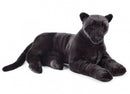 knuffeldier zwarte panter junior 105 cm pluche zwart