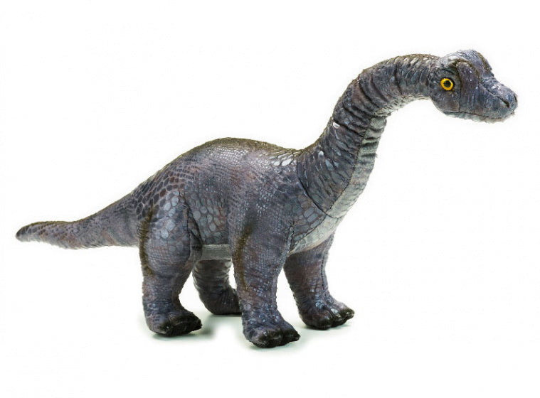knuffeldino Argentinosaurus junior 48 x 24 cm pluche grijs