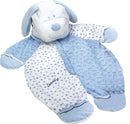 reiskussen Magico Zerotre junior 92 cm pluche blauw/wit