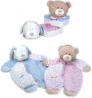 reiskussen Magico Zerotre meisjes 92 cm pluche roze/wit