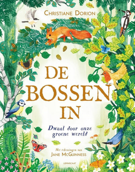 kinderboek De bossen in 31,2 x 24,7 cm