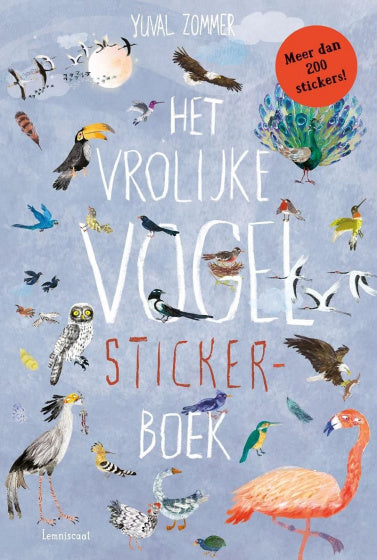 stickerboek Het Vrolijke Vogel Boek 30,5 x 20,7 cm