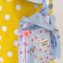 rugzak junior 9 liter 24 x 34 cm polyester geel/wit