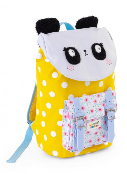 rugzak junior 9 liter 24 x 34 cm polyester geel/wit