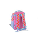 rugzak junior 9 liter 28 x 34 cm polyester roze/blauw