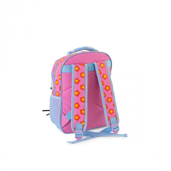 rugzak junior 9 liter 28 x 34 cm polyester roze/blauw