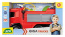 Lena Giga Trucks Mercedes Benz Actros Brandweerwagen 66 cm + Waterspuit