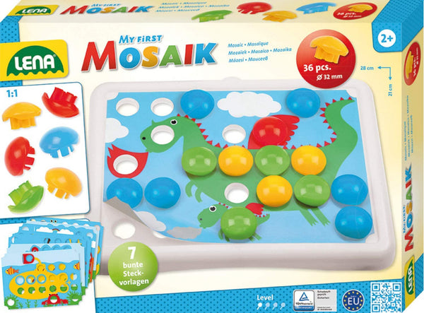 insteekmozaiek My First Mozaïek junior 33 cm 44-delig