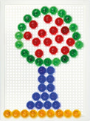 insteekmozaïekset 15 mm transparant 80 stuks