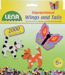 strijkkralenset Wings and Tails junior 2000 stuks