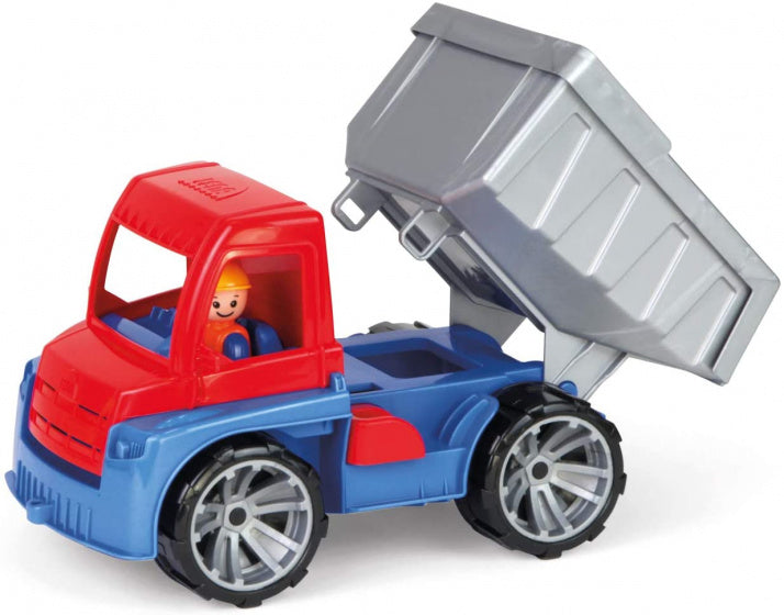 vrachtwagen Truxx jongens 37,6 x 21,4 cm rood/blauw