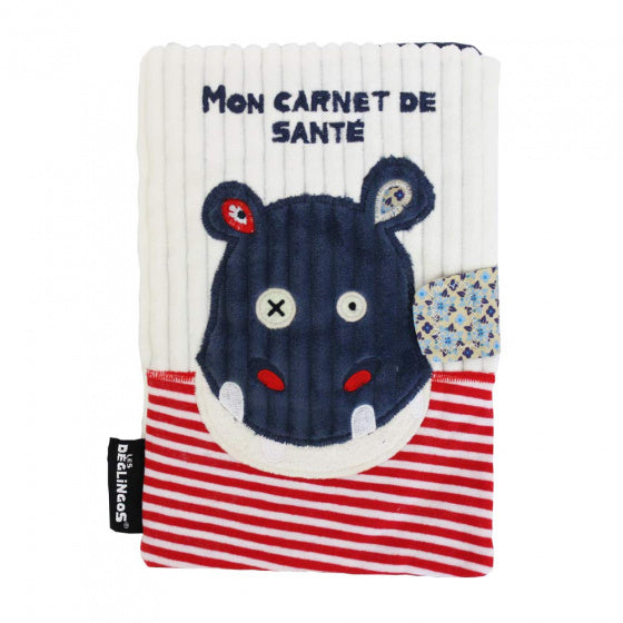 boekomslag nijlpaard junior 25 cm pluche