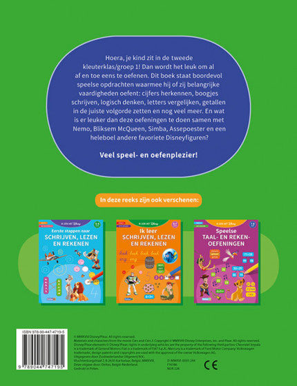 leuke schrijf-, lees- en telspelletjes 4-5 jaar