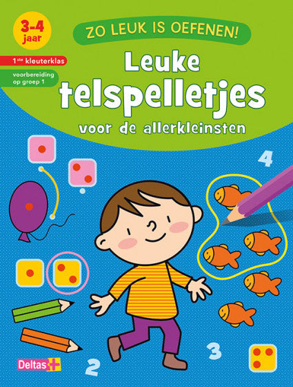 Deltas Boek Zo Leuk Is Oefenen! Leuke Telspelletjes