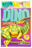 3D-puzzel parasaurolophus 11 x 15 cm karton