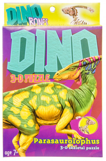 3D-puzzel parasaurolophus 11 x 15 cm karton
