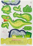 3D puzzel deinonychus 9 stukjes