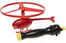 afschiethelikopter jongens 12 cm rood 2-delig